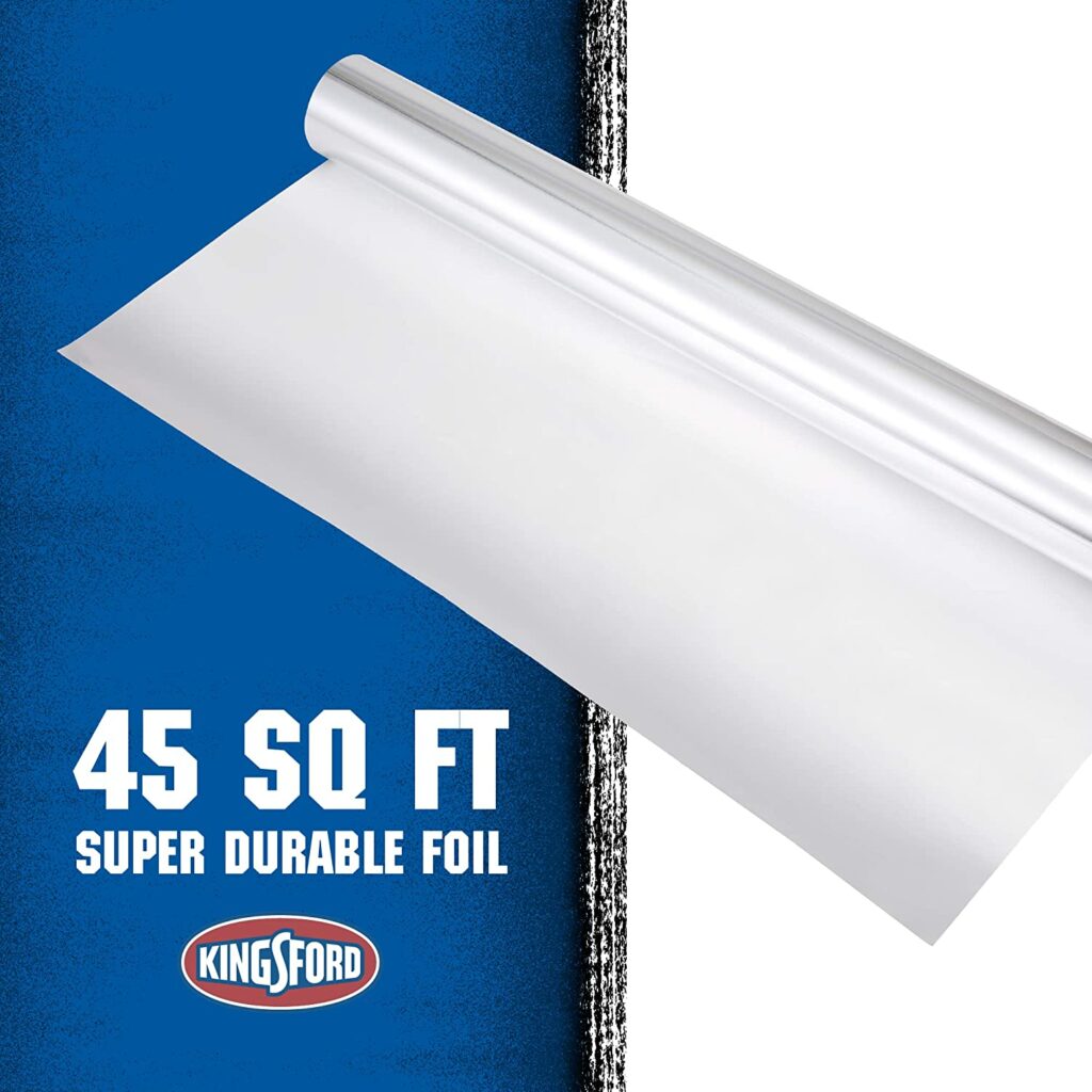 Kingsford Aluminum Foil Roll Heavy Duty 45sq Ft Fourth Element