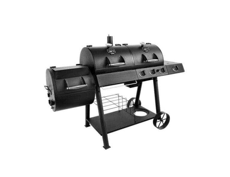 Oklahoma Joe’s Longhorn Combo Charcoal/Gas Smoker & Grill Fourth Element
