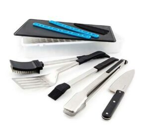 Broil King Porta Chef Grill Tool Set laid out