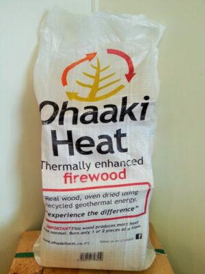 Ohaaki Heat Firewood in bag