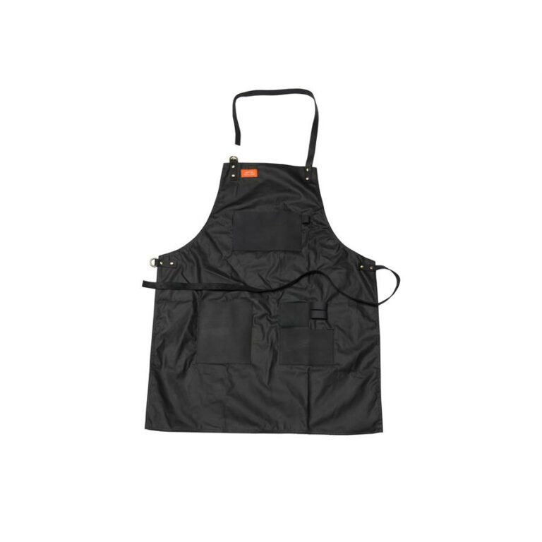 Traeger Apron – Waxed Canvas and Leather