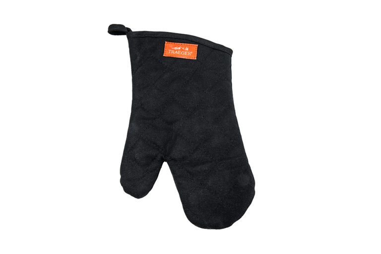 Traeger BBQ Mitt – Black Canvas And Leather