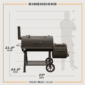 Oklahoma Joes New Highland Offset Smoker 24203001 4