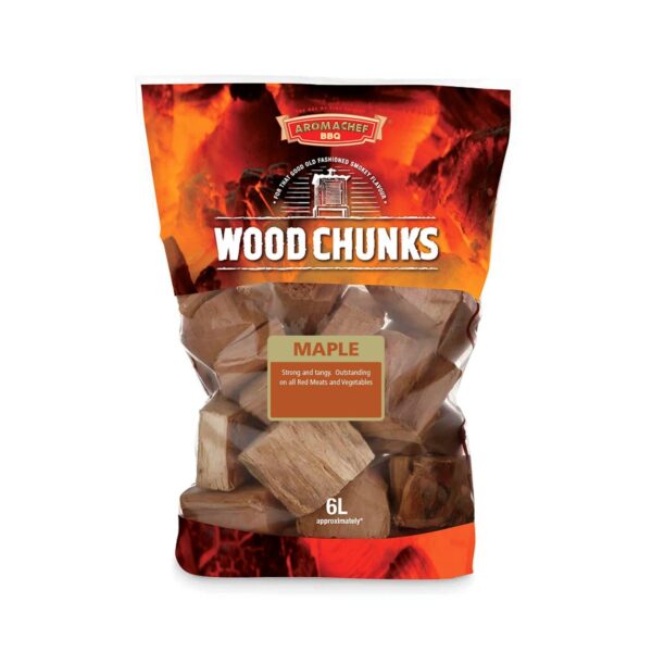 BBQ Wood Chunks Maple 6L