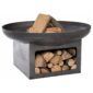 Firebowl Bowl with Wood Store hbsrif80