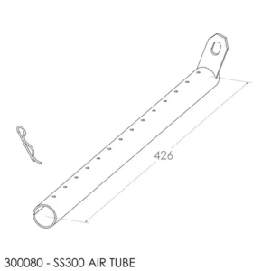 Jayline SS200/SS300 Air Tube (425mm)