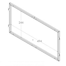 Jayline FR400 Glass Retainer