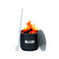 Metro Fire Pit 540c Black 290-0101