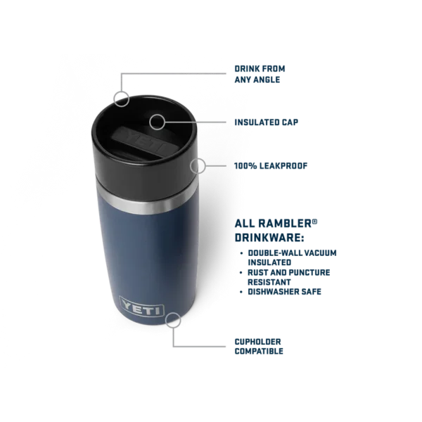 Yeti Rambler 12oz Travel Navy 21071502305 4 Yeti Rambler 12oz Travel Navy 21071502305 4