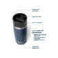 Yeti Rambler 12oz Travel Navy 21071502305 4