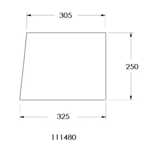 Jayline Brick 325x255x25 Class/Saff/Spitfire/Tro