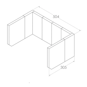 Jayline Brick Set  22MM Classic/Magic22MM 8