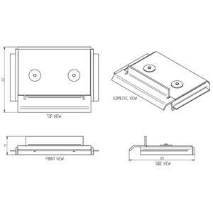 Masport R1500/R1600 Spare Pack Baffle