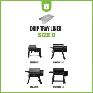 Traeger Drip Tray Liner 5 pack size B
