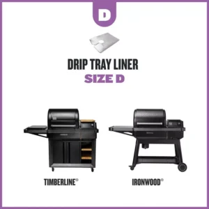 Traeger Drip Tray Liner 5 pack size D