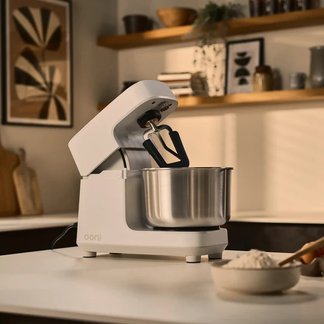 Ooni Halo Core Spiral Dough Mixer 4.5 ltr - Polar White - Image 2