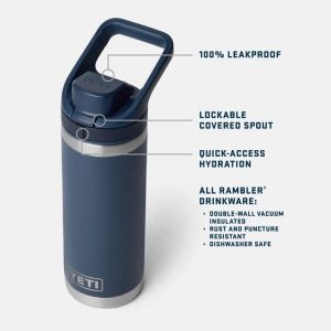 Yeti Rambler 18oz Flip Chug